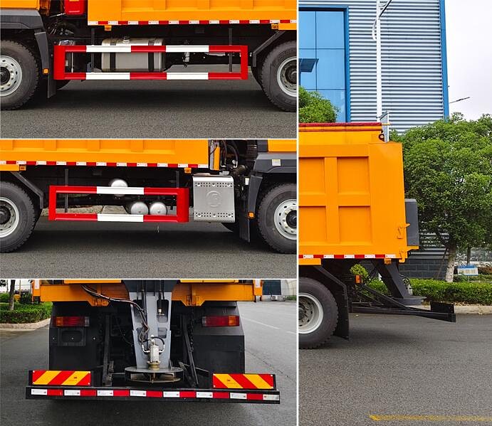 SHACMAN 25t Snow Removal Truck — Structure detail montage